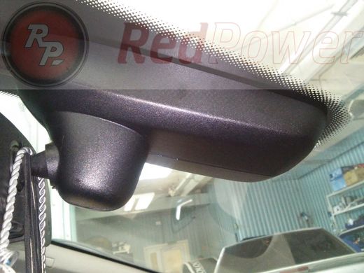 Штатный Wi-Fi Full HD видеорегистратор скрытой установки для Peugeot в коробе (кожухе) зеркала заднего вида от Redpower DVR-PEG-N