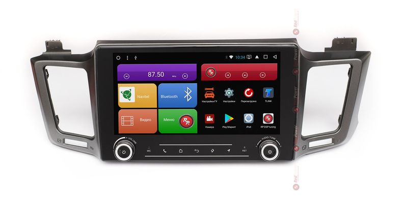 Штатний головний пристрій для Toyota Rav 4 (2013+) Android 8 RedPower 51017 RK IPS DSP