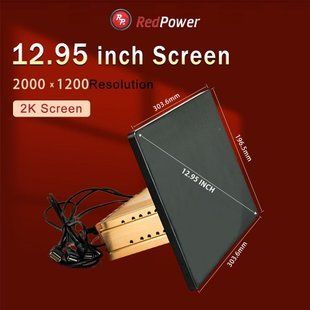 Автомагнітола RedPower 750 Hi-Fi з 2K екраном 13.8" (дисплей 12.95") для інсталяційного комплекту 9" та 10"