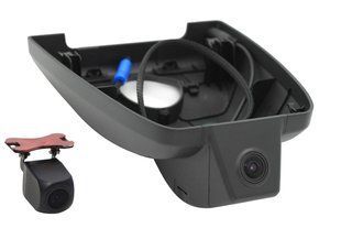 Двоканальний штатний відеореєстратор RedPower DVR-TOY5-G DUAL для Toyota LC 200 (2019+) та Lexus LX570 з асистентом ближнього/дальнього світла