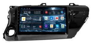 Штатна магнітола для Toyota Hilux 2015+ на Android 10 RedPower 71186 Slim