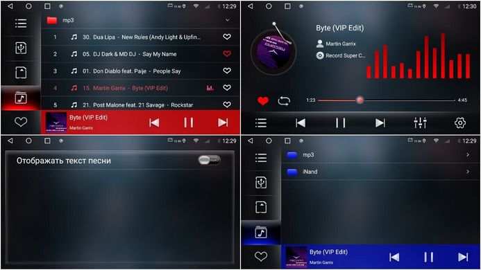 Автомагнитола RedPower 710 Slim на Android 10 для установочного комплекта 9"