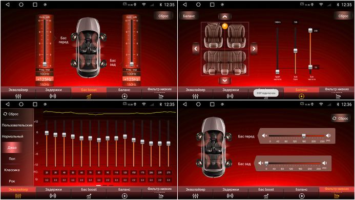 Штатная магнитола для Lexus CT200 на Android 10 RedPower 71421