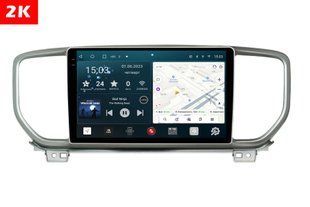 Штатна магнітола з 2K екраном для KIA Sportage 4-покоління рестайлинг (05.2018-06.2021) на Android 10 RedPower 71274 Slim
