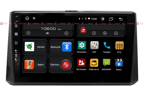 Штатная магнитола для Toyota Corolla 12 E210 на Android 10 RedPower 61072